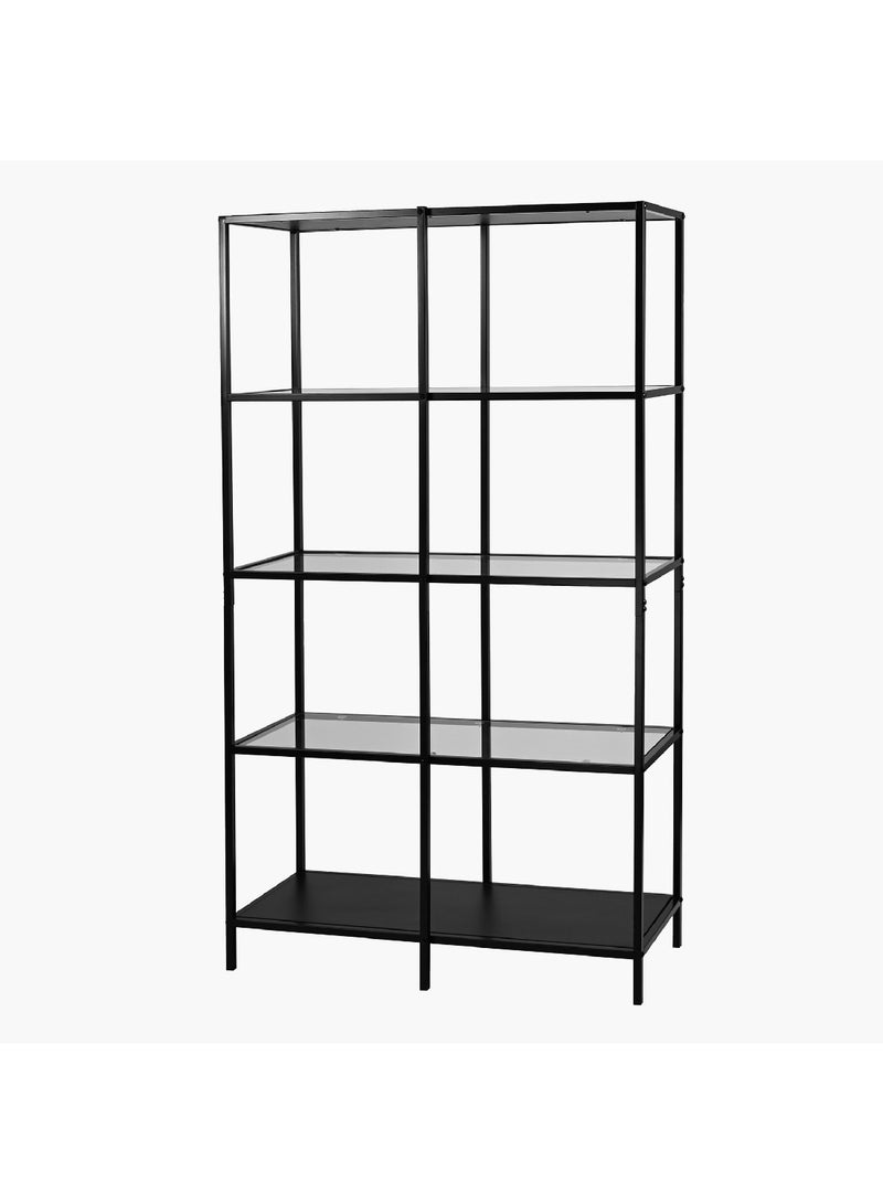 Home Box Arc/Ory Wide Shelving Unit with 3 Shelves 36 x 175 x 100 cm  - Image 4