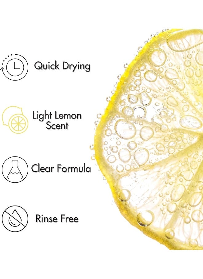 Cinema Secrets Professional Makeup Brush Cleaner, 8 Fl Oz, Lemon  - Image 5
