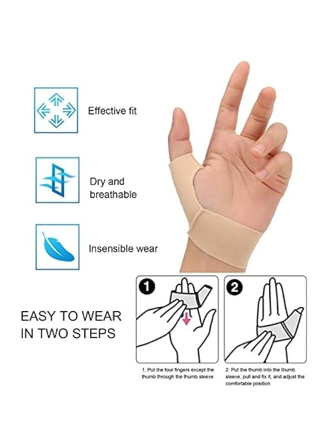 Generic Thumb Support Brace Compression Arthritis Gloves for Joint Pain Tendonitis Sprain (Size Small) - Image 4