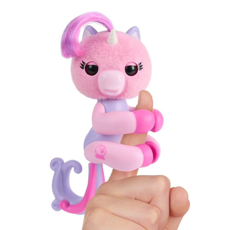 Fingerlings Magic Moods Interactive Baby Unicorn Mimi Pink Tells Fortune and Mood 70 Sounds Reactions Ages 5 - Image 2