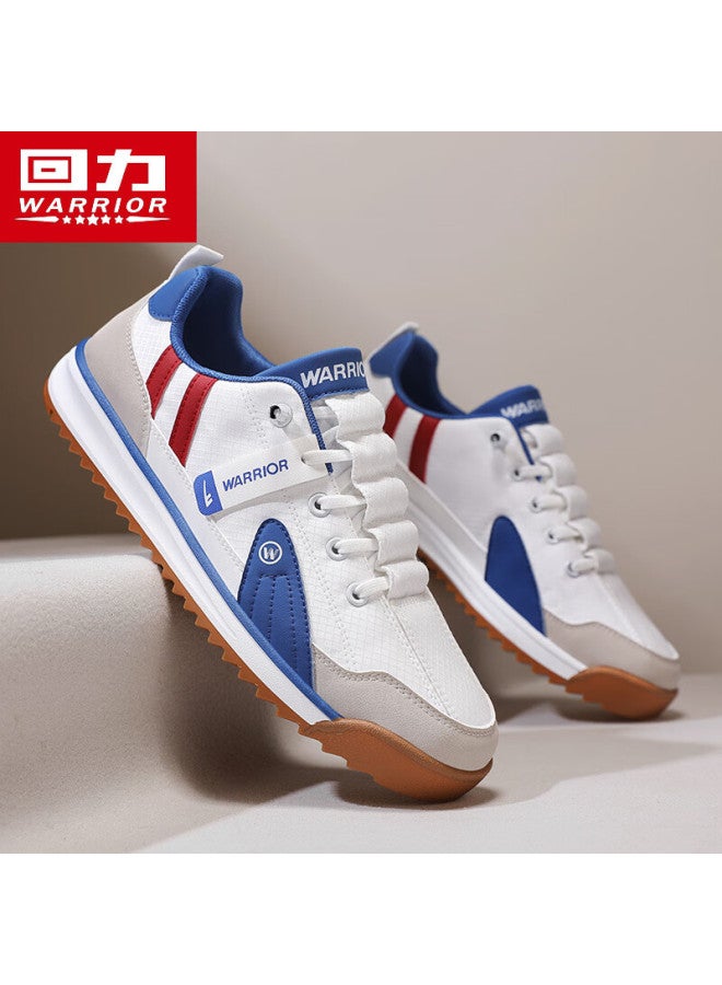 Warrior Men's New Casual Sports Slip-on Shoes K456 White Blue Red Size 41