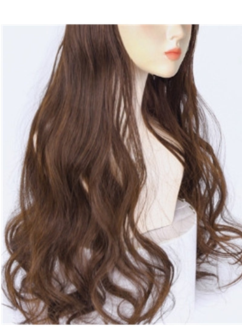 Wig hat big wavy long curly hair peaked cap baseball cap hat synthetic fiber wig cosplay wig costumes dress up wig  - Image 4