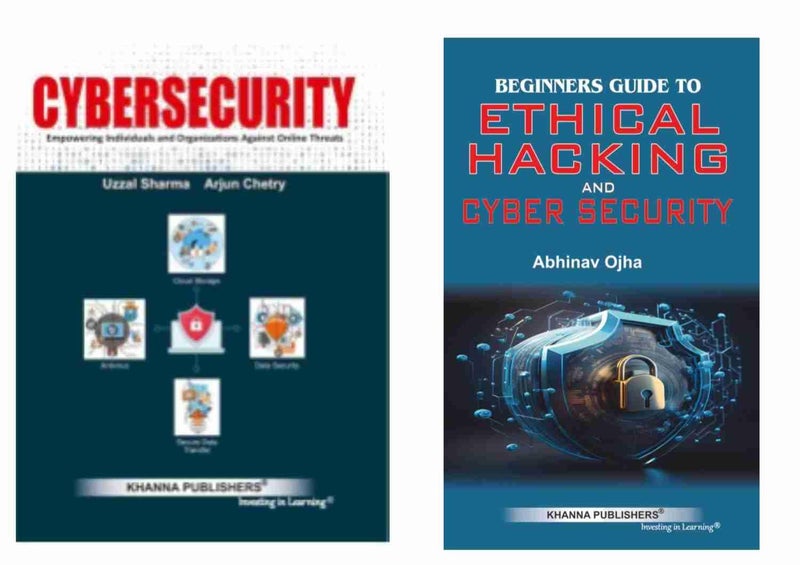 Cybersecurity with Beginners Guide to Ethical Hacking & Cyber Security Combo set