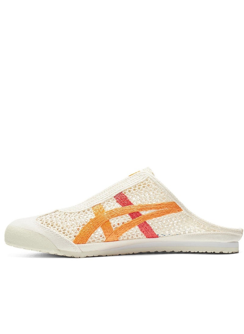 Onitsuka Tiger Sabot Slip-On Sandals Beige/Red/Orange For Men/Women/Students  - Image 1