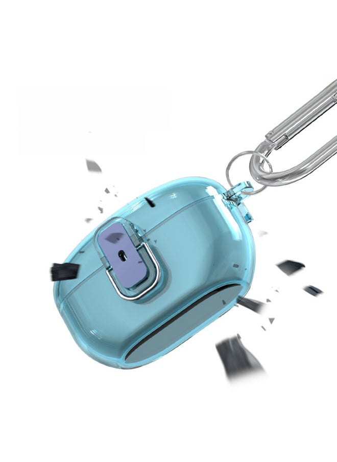 Generic - Applicable To For SonyFor SonyWF-1000XM5 Bluetooth Headset Protective Cover Switch Storage Transparent Drop-resistant Shell-Color:Transparent-Model:D42 - Image 1