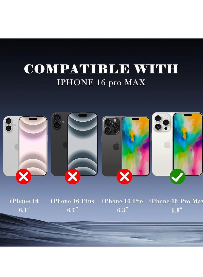 MIGOFAST 2 pcs Tempered Glass Compatible with iPhone 16 Pro Max Privacy Screen Protector [Anti-Spy] [Anti-Scratch] [9H Hardness] Tempered Glass for iPhone 16 Pro Max 6.9-Inch - Image 2