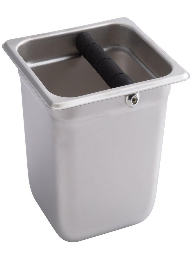 TrueCraftware- 6” Deep Commercial Grade Stainless Steel Coffee Knock Box with Rubber Knock Bar 0.6mm Thickness- Durable Barista Espresso Knock Box Perfect for Restaurant Cafes Home - Image 4