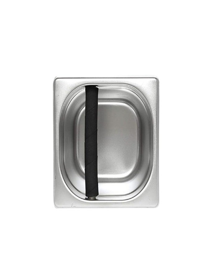 TrueCraftware- 6” Deep Commercial Grade Stainless Steel Coffee Knock Box with Rubber Knock Bar 0.6mm Thickness- Durable Barista Espresso Knock Box Perfect for Restaurant Cafes Home - Image 3
