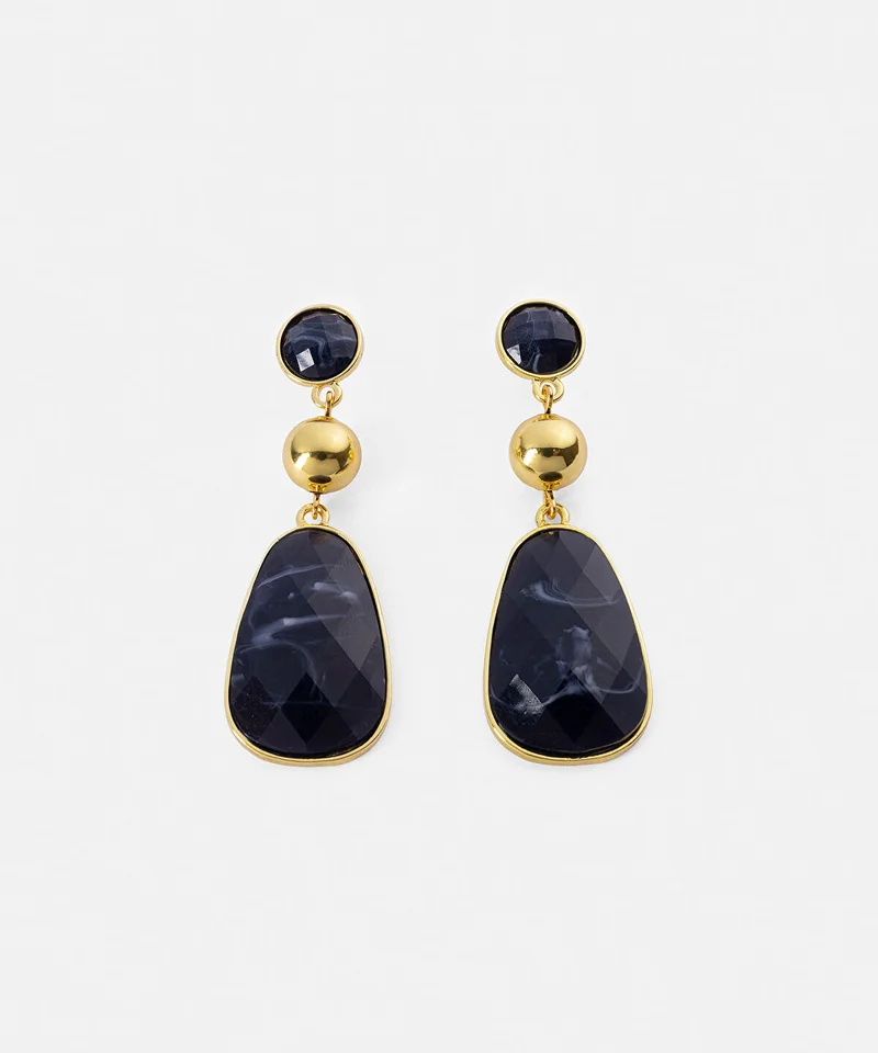 ابيكول Resin Dangle Earrings