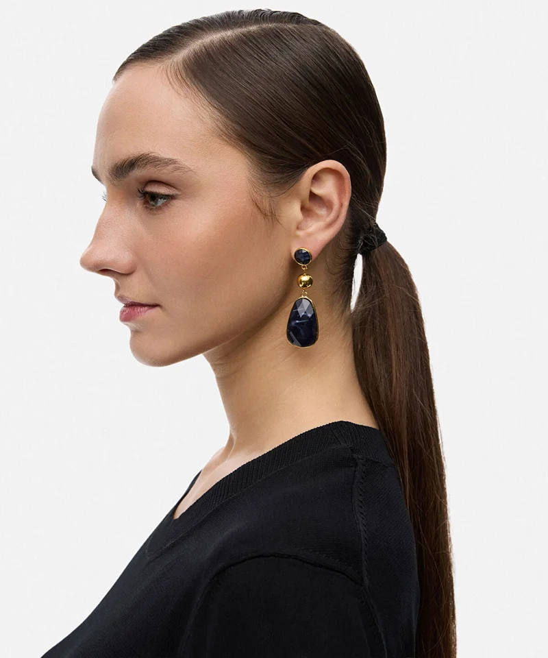 ابيكول Resin Dangle Earrings