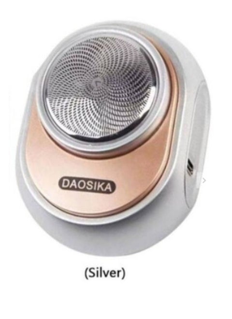 Mini Portable Shaver Electric Razor Easy One-Button Use Suitable for Home Car Travel Pocket Size