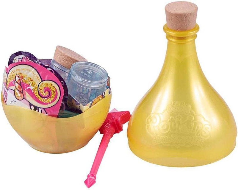 ZURU Oosh Potions Slime Surprise Series 1 - DIY Magic Slime Kit with Glow-in-the-Dark Wand & Storage Bottles, Teal/Assorted - Image 1