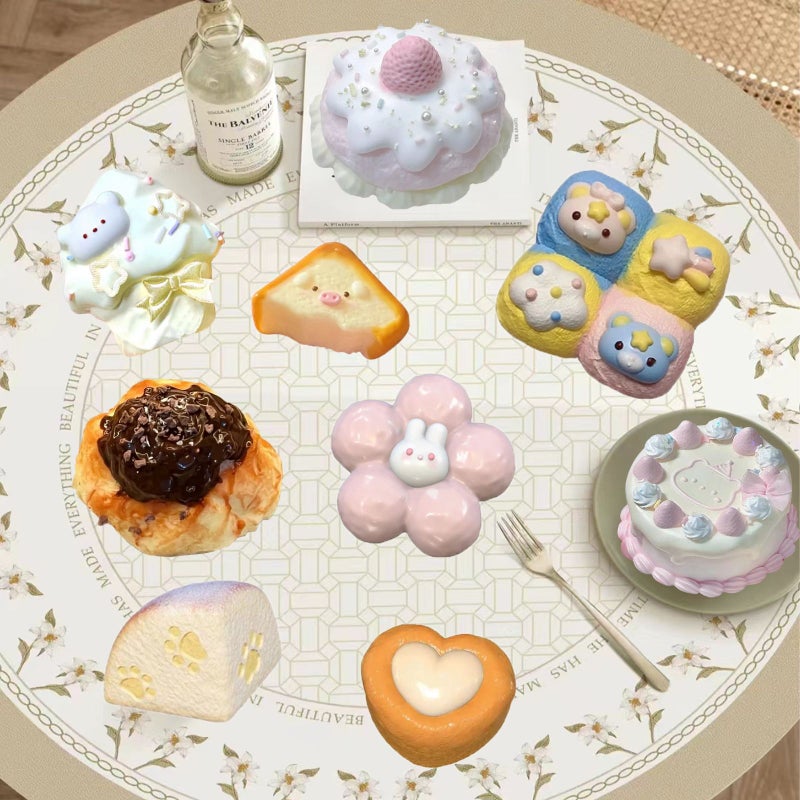 Cat Marshmallow Silicone Mold DIY Cloud Baking White 