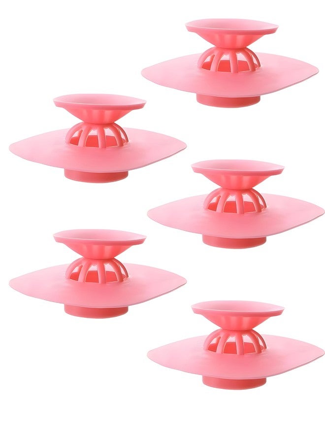 Oblivion Drain Cover Silicone – 2 in 1 Kitchen Sink Drain Strainer Basin Sink Drainer – Hair Catcher Stopper for Bathroom Kitchen Anti Clog Filter Cover – Flexible Reusable Drain Protector (Pack of 3) - Image 1