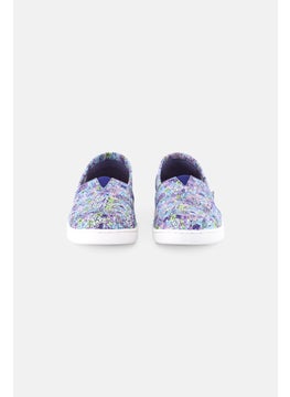 TOMS Kids Girl Slip On Casual Shoes, Purple Combo  - Image 2