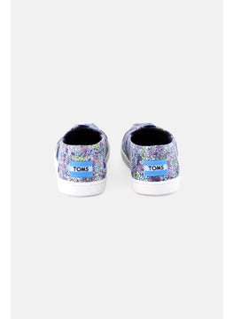 TOMS Kids Girl Slip On Casual Shoes, Purple Combo  - Image 4