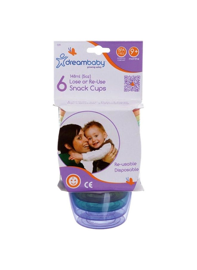 dreambaby DB-L591 - Snack Cups 6 PK  - Image 3