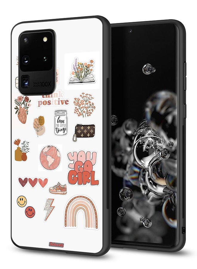 Tolwak Samsung Galaxy S20 Ultra Protective Case Cover You Go Girl - Image 1