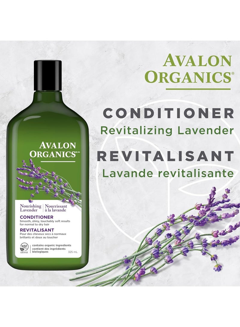 Avalon Organics Lavender Hair Care Conditioner, 312.5 ml - Image 4