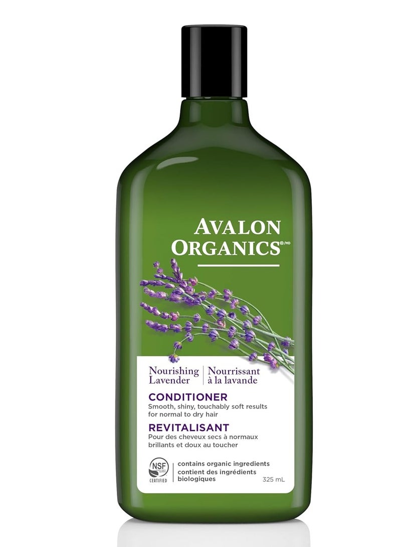Avalon Organics Lavender Hair Care Conditioner, 312.5 ml - Image 1
