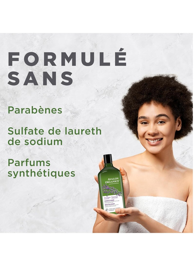 Avalon Organics Lavender Hair Care Conditioner, 312.5 ml - Image 2