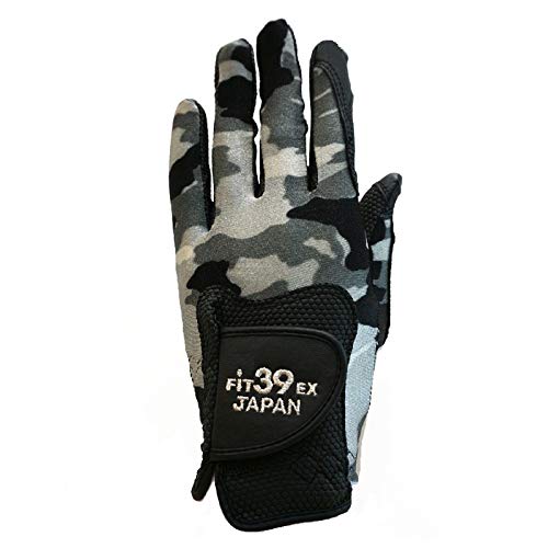 Fit39 EX Golf Glove (Medium, Black/Camoflage) - Image 3