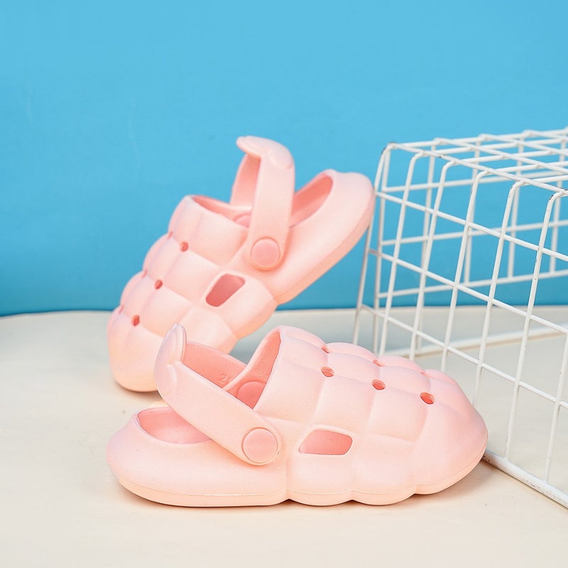 Fashion Boys And Girls Hole Shoes Non-Slip Wear-Resistant Comfortable Soft Summer Beach Shoes Garden Shoes A Pair - Image 2