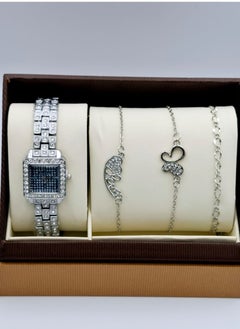 A set consisting of a women's watch and chain