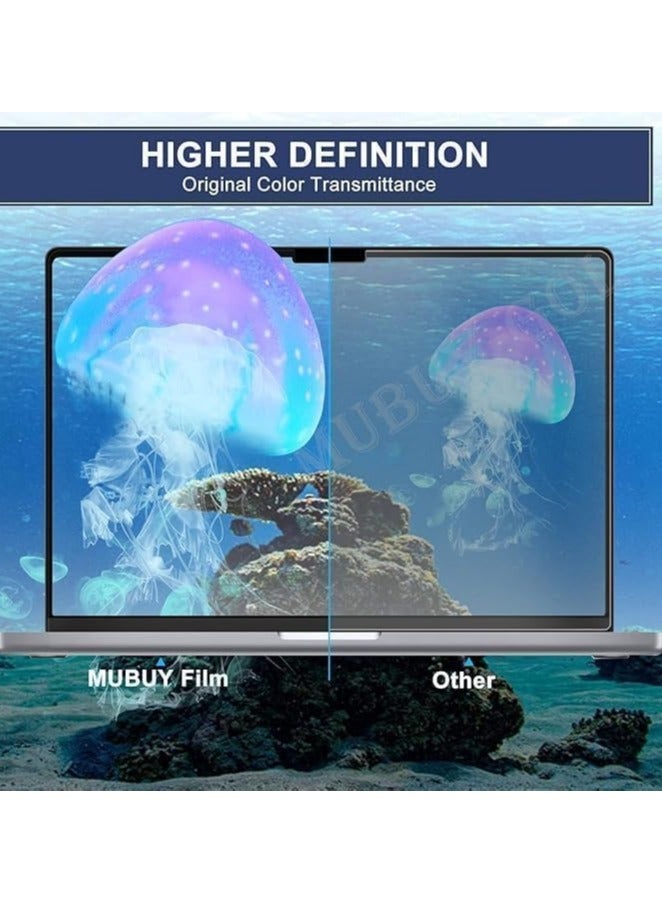 عام حمايتان للشاشة متوافقتان مع لابتوب HP Zhan 66 Pro 14 مقاس 14 بوصة (طرازات G4/G3/G2/G1) - غشاء شاشة غير عاكس بلمسة صقيلة - Image 4