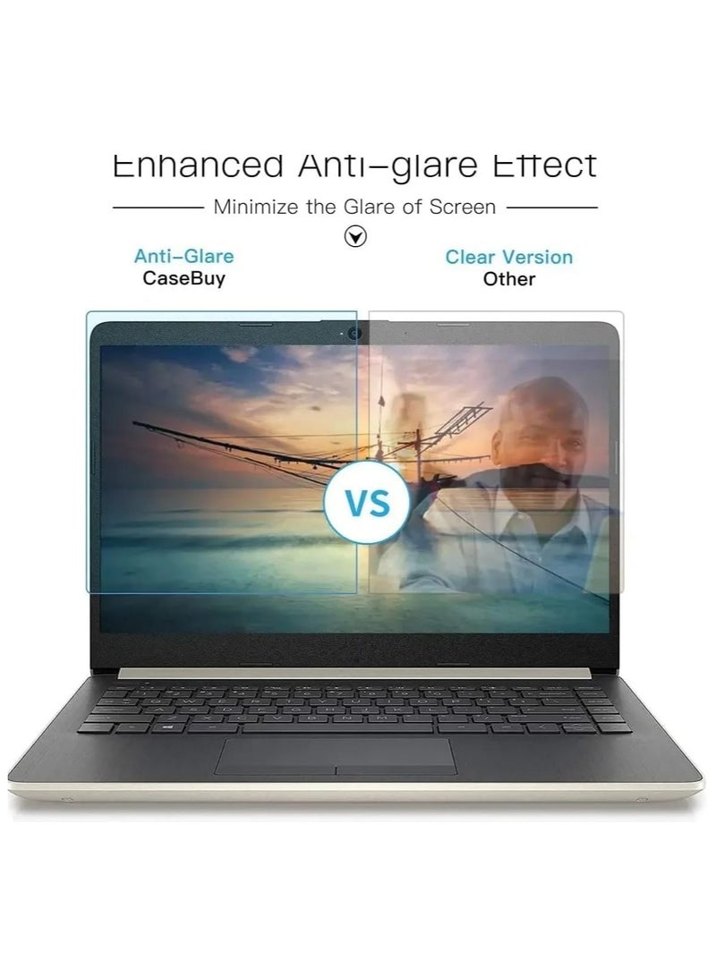 عام حمايتان للشاشة متوافقتان مع لابتوب HP Zhan 66 Pro 14 مقاس 14 بوصة (طرازات G4/G3/G2/G1) - غشاء شاشة غير عاكس بلمسة صقيلة - Image 3