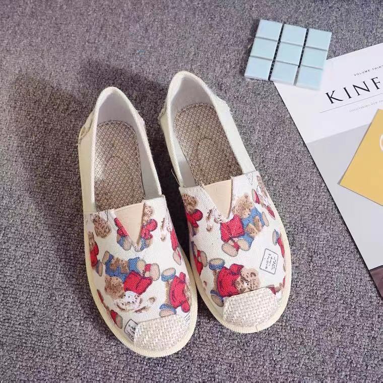 2026 Spring New Women's Canvas Fisherman Shoes, Soft Sole Slip-On Loafers, Casual &  Comfortable