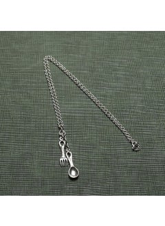 Everything Note Cook Fork Spoon Necklace