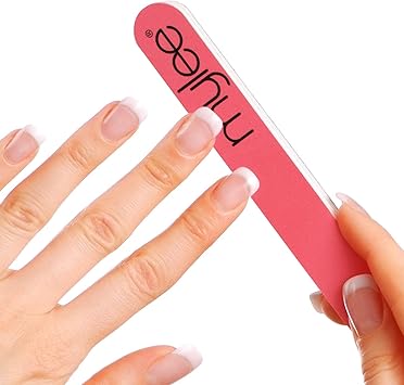 Mylee DoubleSided Nail Files Pack of 3 Professional Manicure Prep Tool to Shape and Repair 180240 Grit to File and Contour Suitable for Acrylic Natural Nails and Gel Polish Removal - Image 5