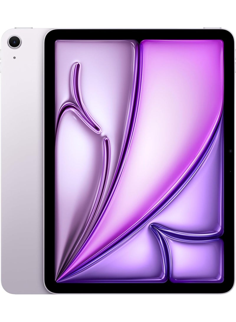 ابل  iPad Air 2024 (الجيل السادس) M2 مقاس 11 بوصة وسعة 128 جيجابايت أرجواني واي فاي - إصدار عالمي - Image 1
