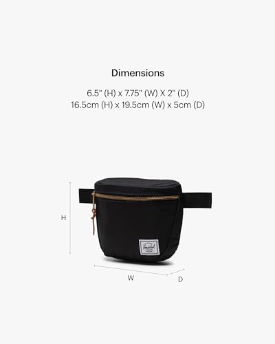 Herschel حقيبة خصر هيرشل سيتلمنت، سوداء، مقاس واحد - Image 2