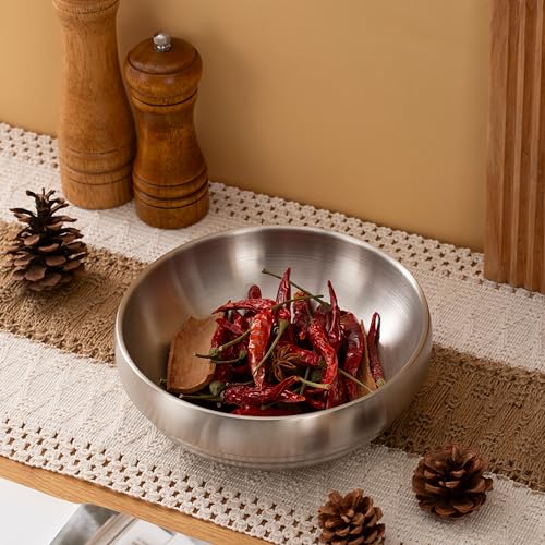 CM CHIC MONDAY 7.4 Inch Large Decorative Bowl for Entryway Table, Key Holder, Home Decor, Catch All (Silver) - Image 3