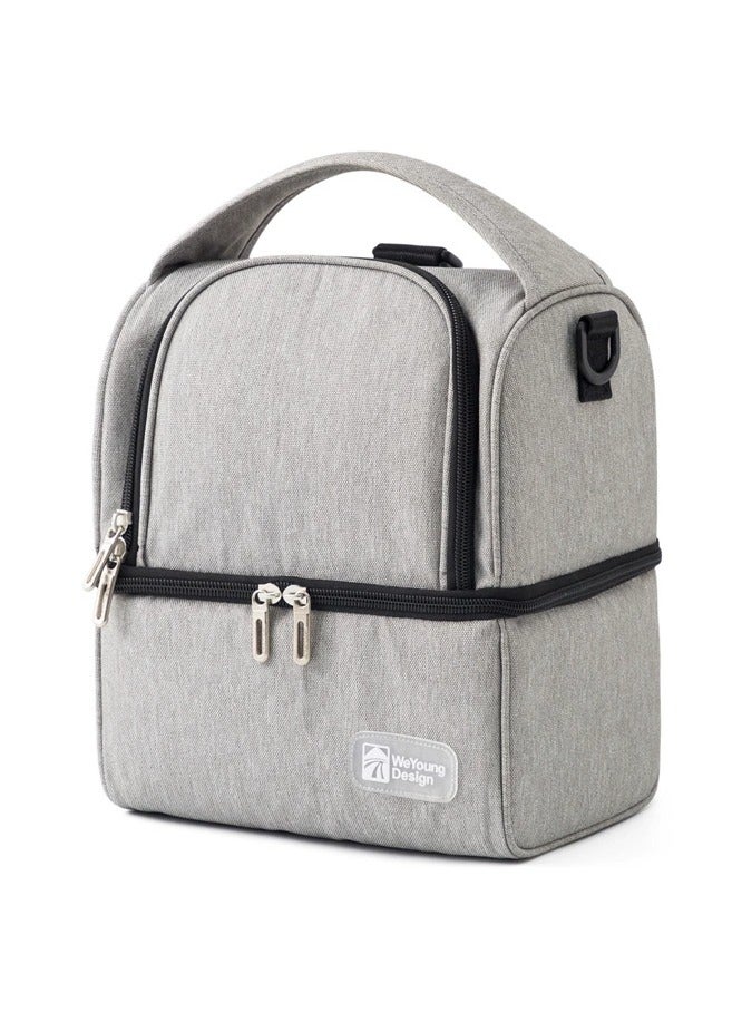 Double layer design nsulation Fabric Multi-Functional Large Capacity Diaper Bag - Image 1