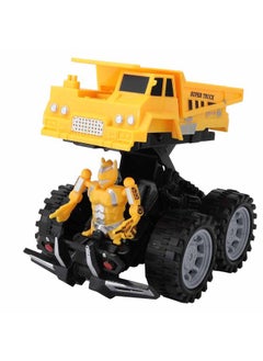 نيبمينينت Electric Kid Boy Simulated Catapult Engineering Car Toy Mini Vehicle Model (#2)  - Image 1