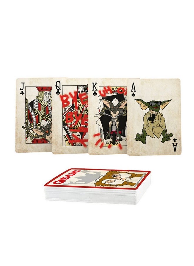Aquarius - Gremlins Playing Cards - Gremlins Themed Deck Of Cards For Your Favorite Card Games - Officially Licensed Gremlins Merchandise & Collectibles - Image 1