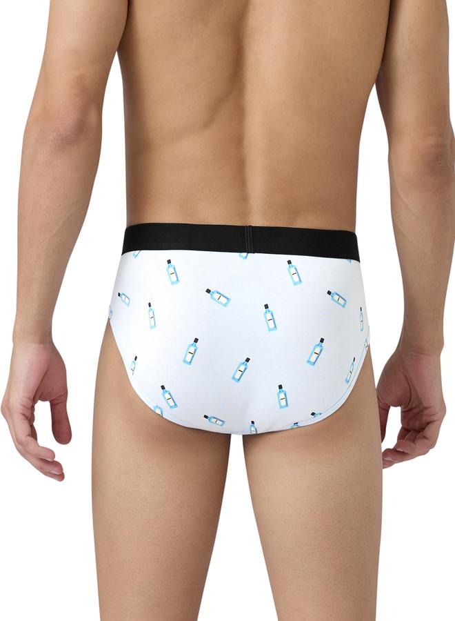XYXX Pack of 2 - Men Surf Cotton Printed Briefs - Image 3