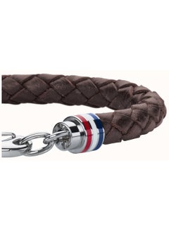 TOMMY HILFIGER TH JEWELRY COOL CORE MENS CORD BRACELET - 2700530  - Image 2