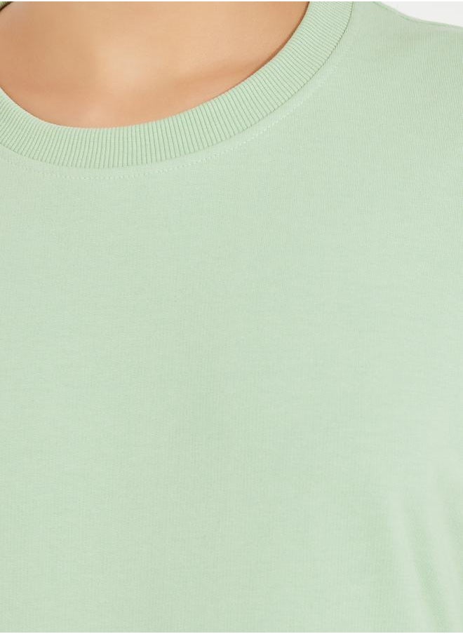 Styli - Regular Fit Solid Sweatshirt - Image 1