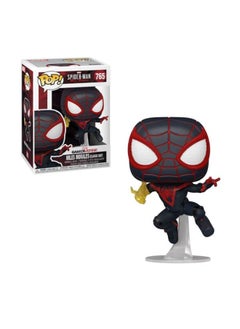 Funko Funko POP! Marvel Spider-Man: Miles Morales (Classic Suit) Bobble Head Vinyl Figure  - Image 1