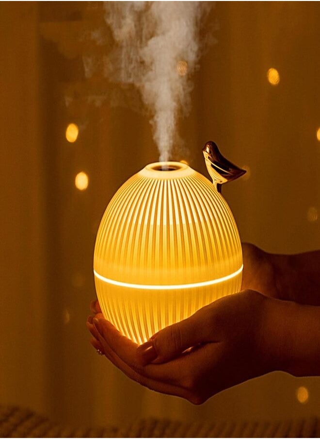 Generic Innovative Water Mist Humidifier for Kids/Adults, Silent Steamer for Bedroom, Car, Office with Colorful Night Light and Portable Size  - Image 1
