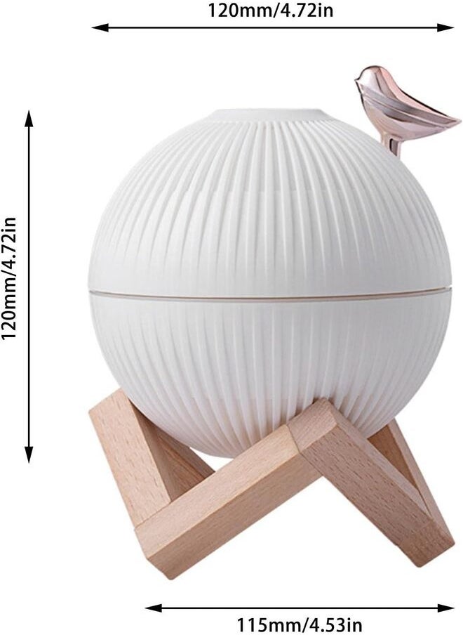 Generic Innovative Water Mist Humidifier for Kids/Adults, Silent Steamer for Bedroom, Car, Office with Colorful Night Light and Portable Size  - Image 2