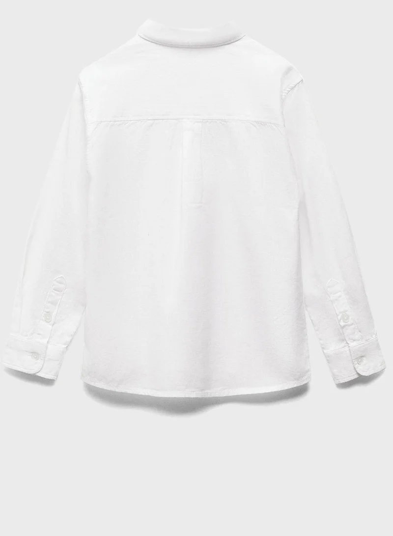 MANGO Kids Essential Shirt