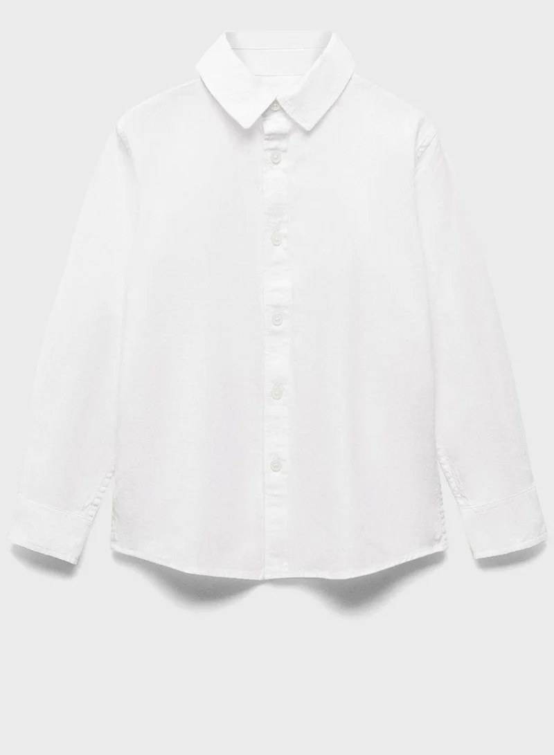 MANGO Kids Essential Shirt