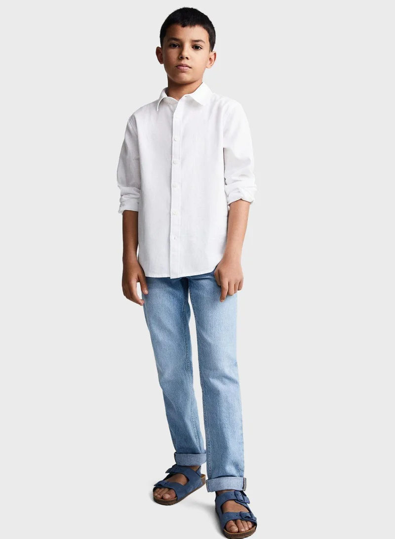 MANGO Kids Essential Shirt