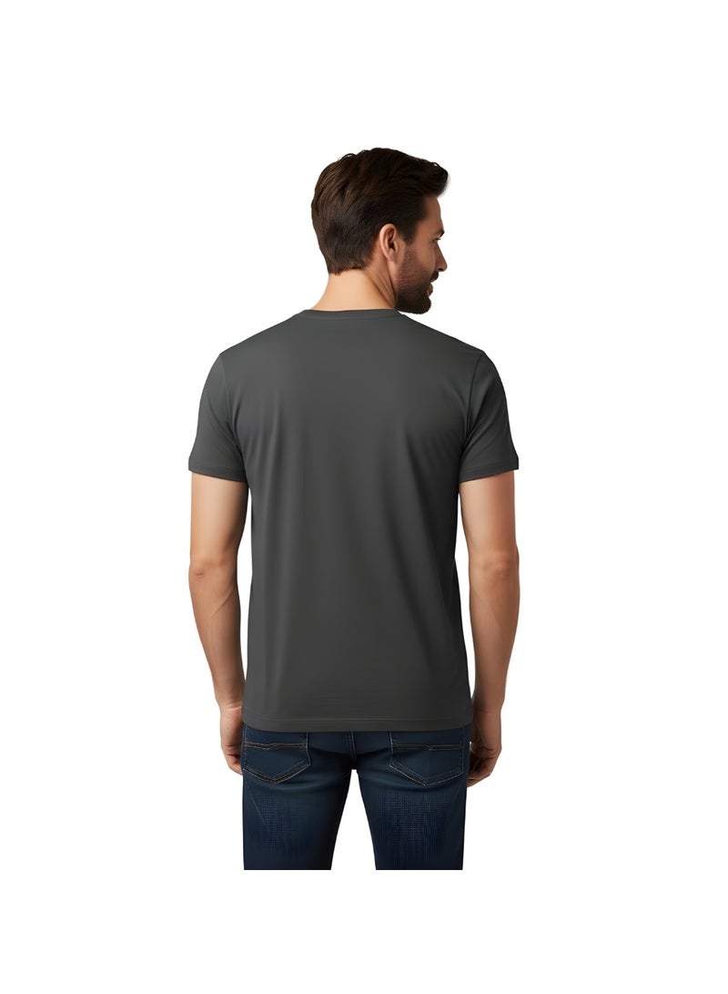 PRINTSHOP4ME 10 pcs Adult Round Neck Combed Men's T Shirt 190 GSM Pure Cotton Basic Colors - Image 3