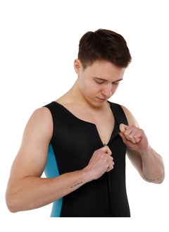 Spall Zipper Vest for Men & Women, Gynecomastia Compress Zipper Vest Shapewear Vest for Men for Lessen the Chest Fat, Tighten and Strengthen Chest Muscles  - Image 3